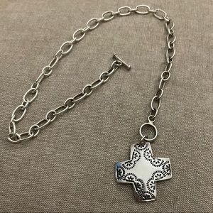 SILPADA Sterling Silver Virtuosity Necklace with Toggle Clasp ORIGINAL RETIRED